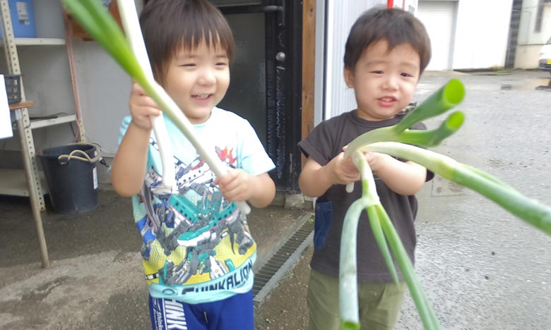 ふれあい市場でのお買い物体験